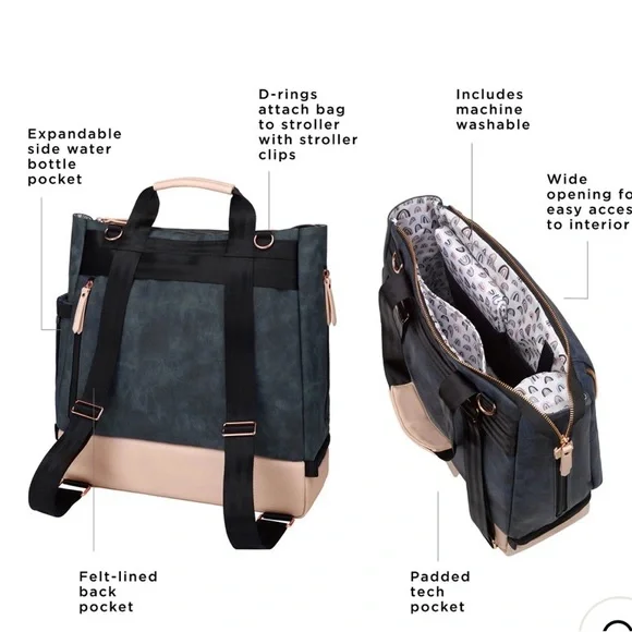 Petunia Pickle Bottom Pivot Pack in Indigo Blush - Picture 8 of 15